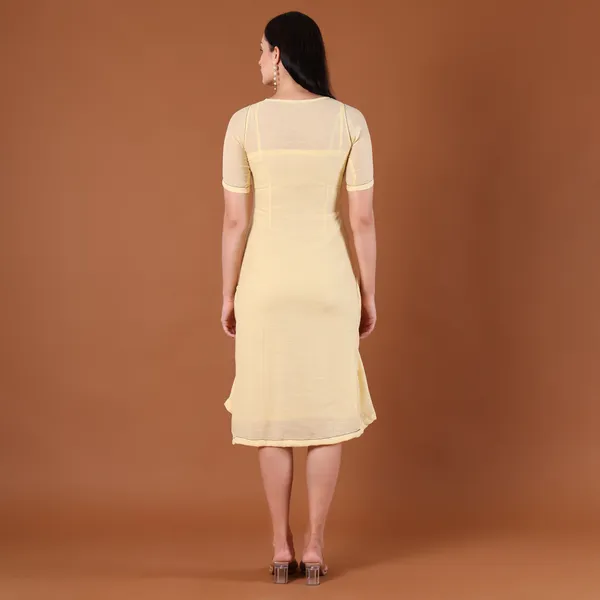 Lemon_Yellow__Cotton_Premium__Dress_For_Women