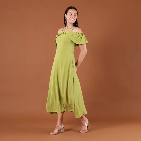 Lime_Green__Cotton_Premium__Dress_For_Women