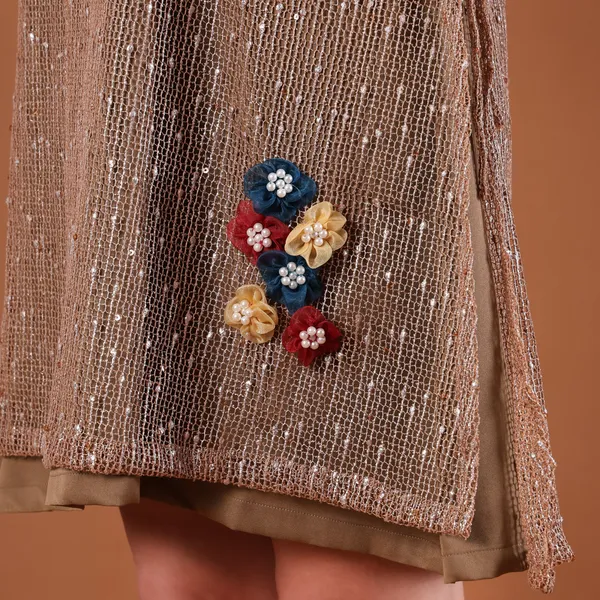 Olive_Sequin_A-Line_Mini_Dress_with_3D_Floral_Appliqués