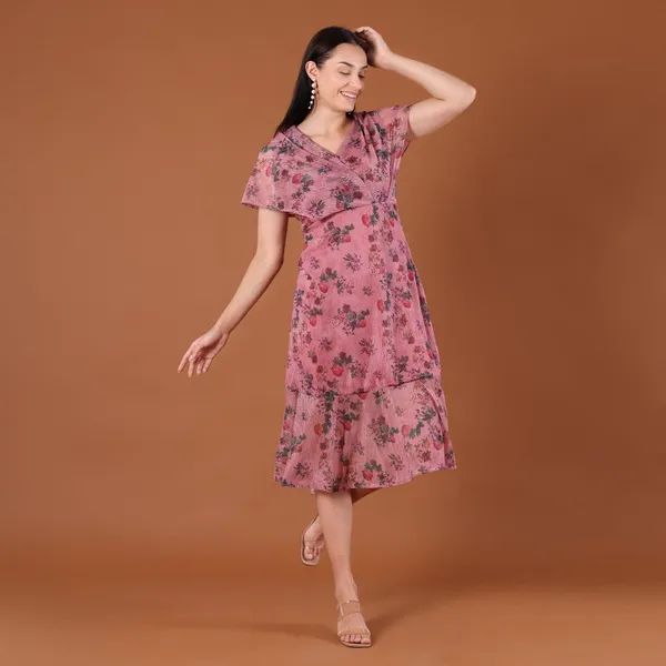 Pink_Floral_Print_Pleated_Wrap_Midi_Dress
