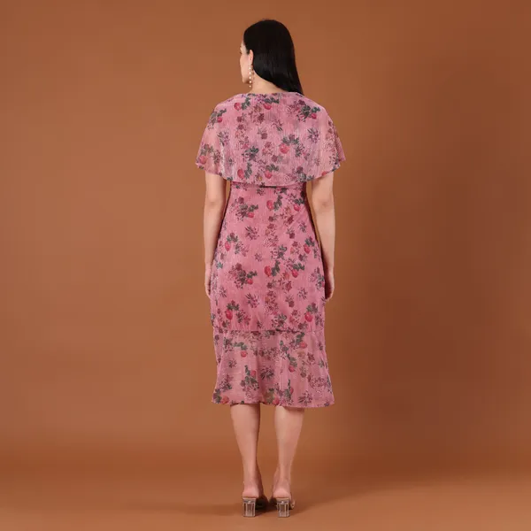 Pink_Georgette_Dress_For_Women