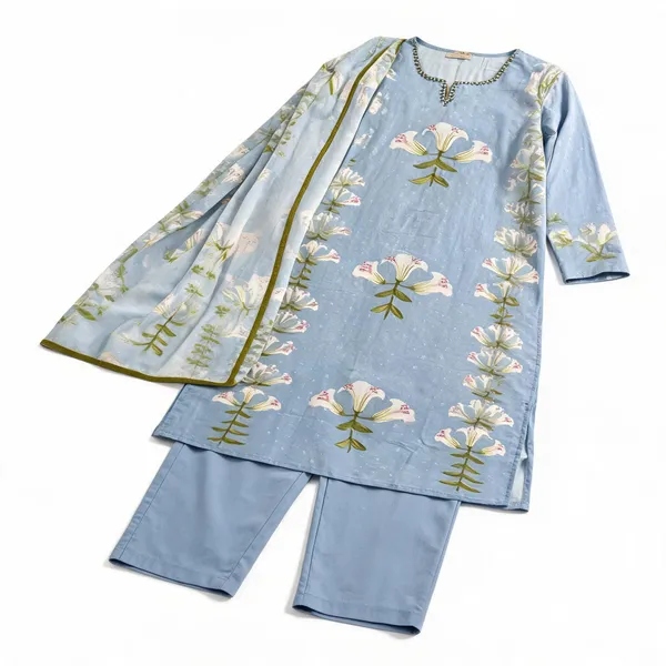 Pure_Cotton_Kurta_and_Pants_with_Dupatta