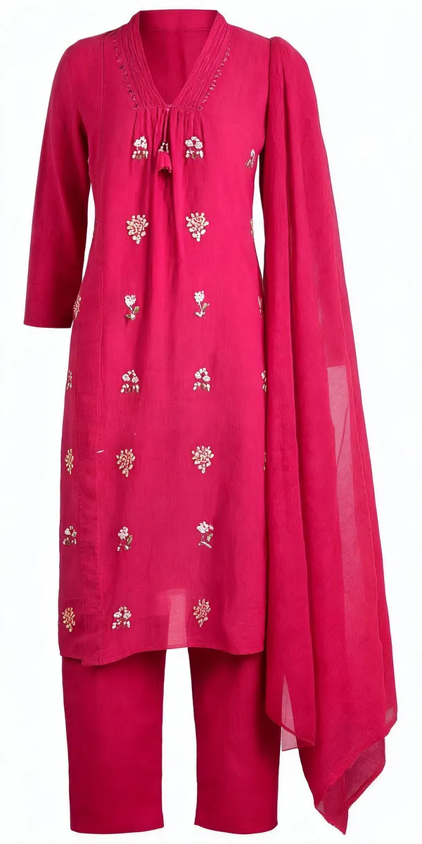 Pure_Cotton_Kurta_and_Pants_with_Dupatta