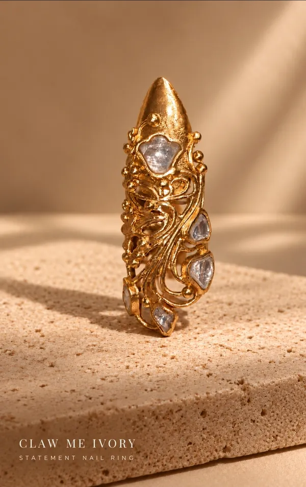Ivory_Claw_Ring_For_Women