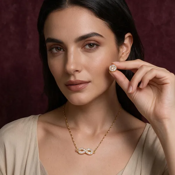Mother_Of_Pearl_Infinity_Pendant_Set_For_Women