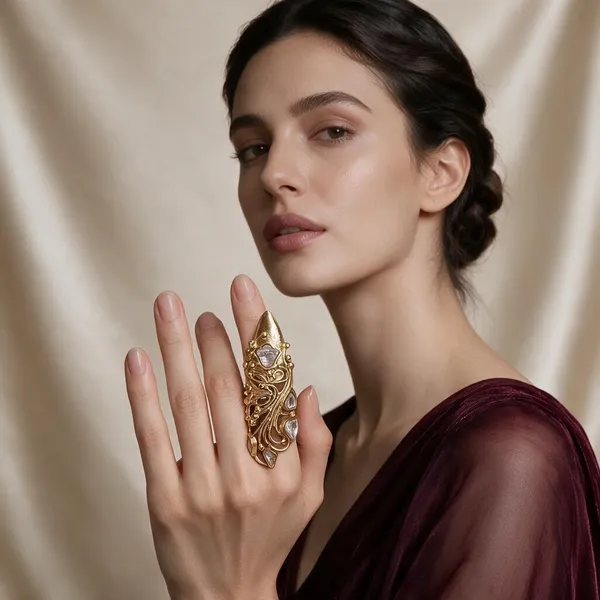Ivory_Claw_Ring_For_Women