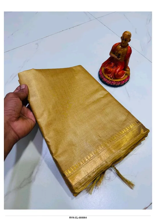 Gold_Silk_Zari_Border_Saree_for_Women