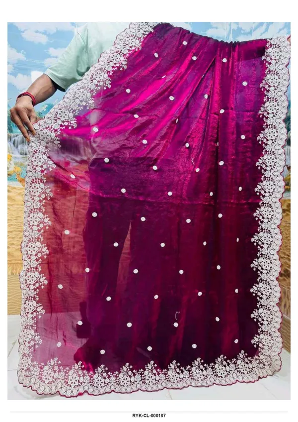Magenta_Net_Embellished_Saree_for_Women