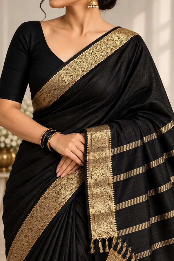 Black_Traditional_Saree_for_Women