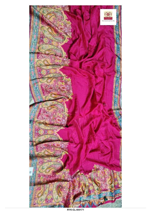 Magenta_Silk_Paisley_Border_Saree_for_Women