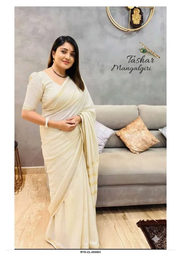 Cream_Mangalagiri_Saree_For_Women