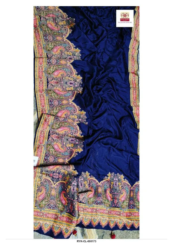 Navy_Blue_Silk_Paisley_Border_Saree_for_Women