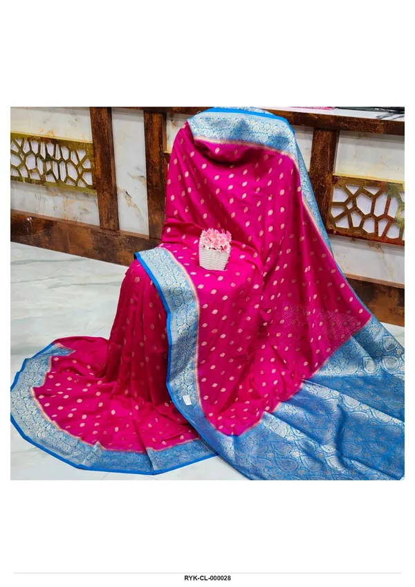 Pink_Woven_Printed_Saree_For_Women