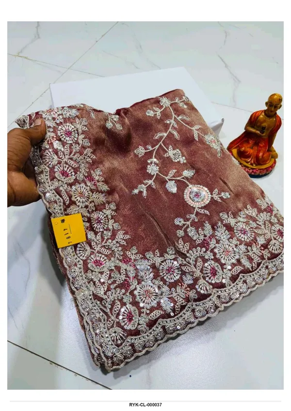 Maroon_Embroidered_Saree_for_Women