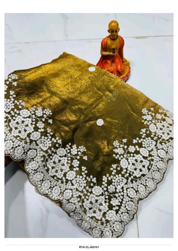 Olive_Velvet_Embroidered_Dupatta_for_Women
