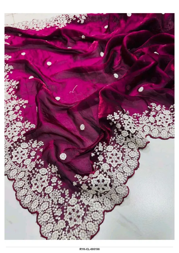 Magenta_Satin_Embroidered_Dupatta_for_Women