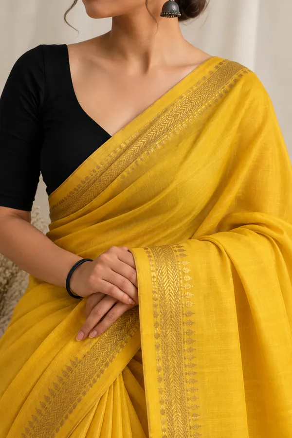 Yellow_Woven_Traditional_Saree_for_Women