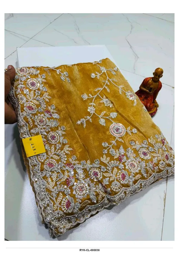 Mustard_Embroidered_Saree_for_Women