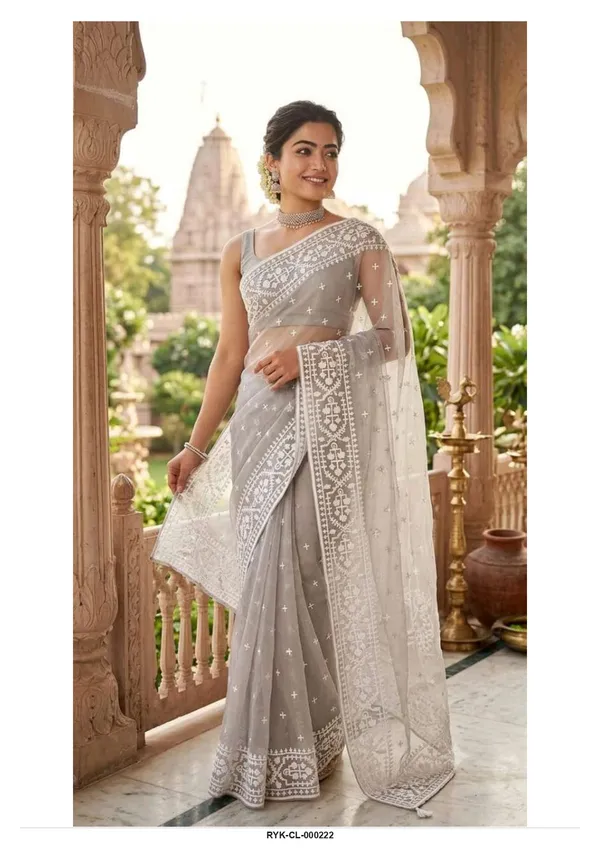 Grey_Embroidered_Saree_for_Women