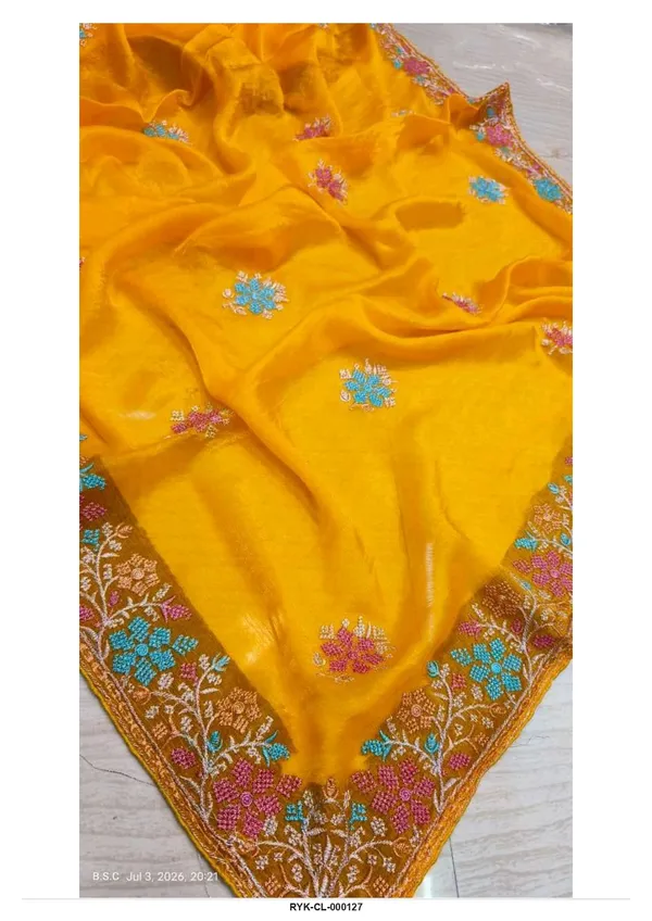 Yellow_Embroidered_Saree_for_Women