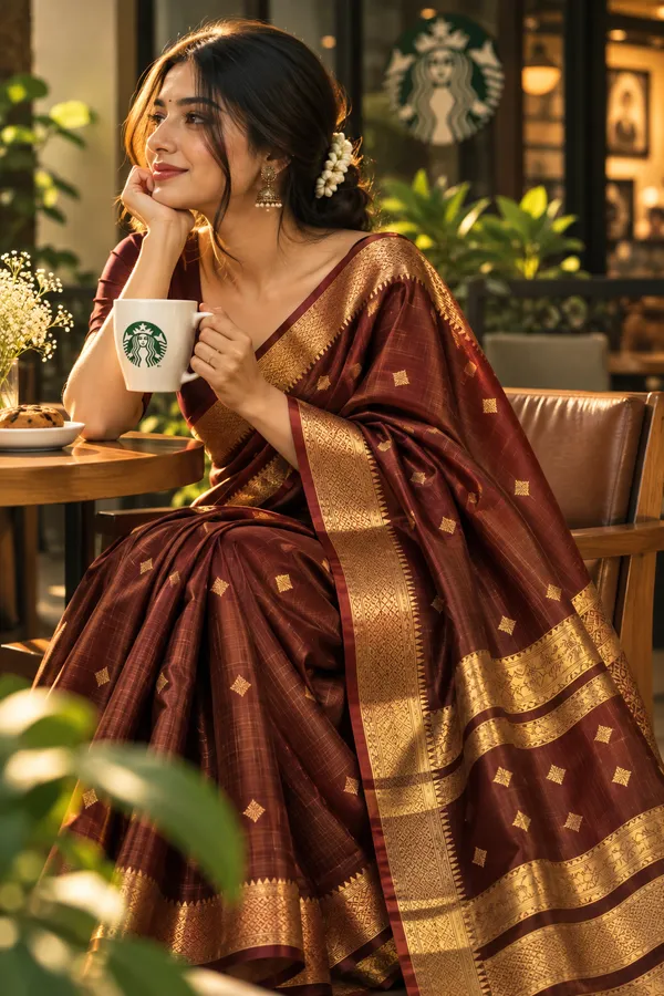 Brown_Woven_Ethnic_Saree_for_Women