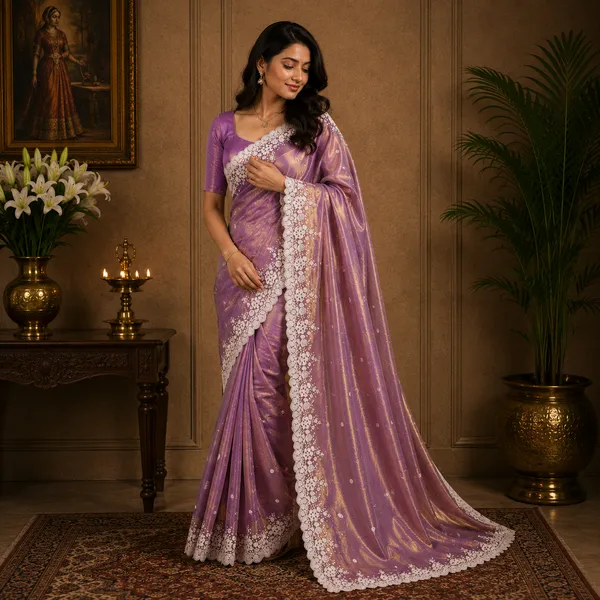 Purple_Silk_Sheer_Embellished_Saree_For_Women