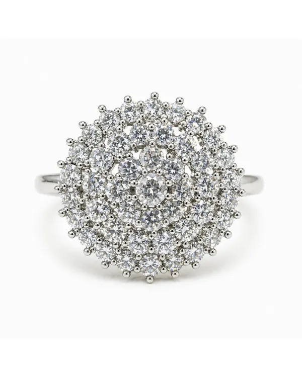 Silver_Brass_Crown_Crystal_Ring_For_Women