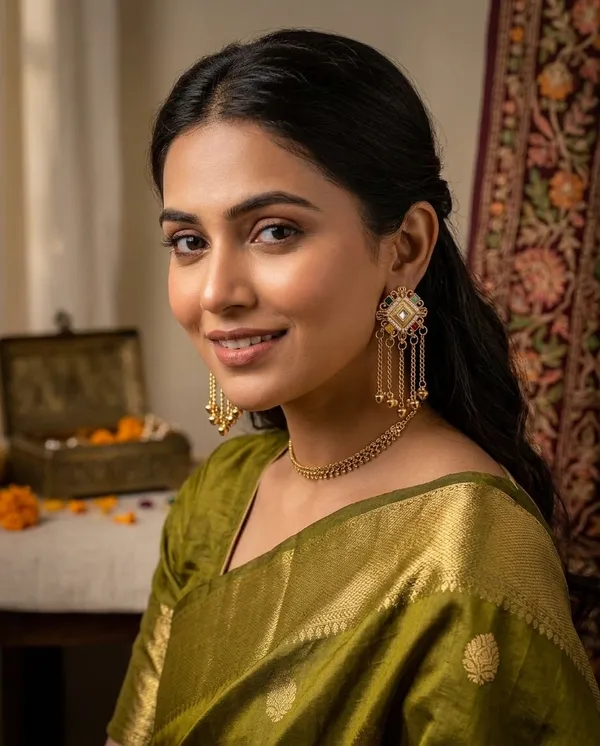 Golden_Brass_Vibrant_Stone_Traditional_Earrings_For_Women