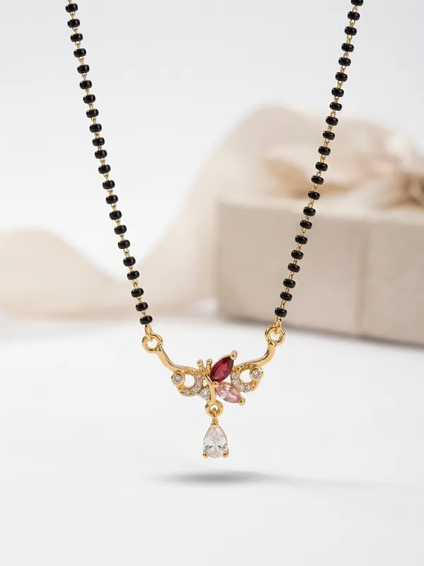 Golden_Brass_Black_Bead_Aarinya_Mangalsutra_For_Women