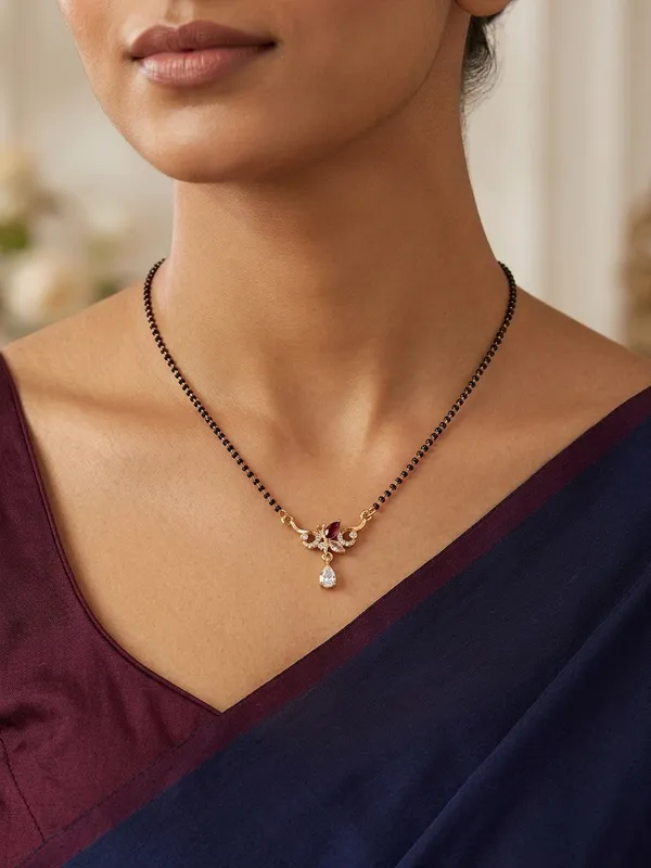 Golden_Brass_Black_Bead_Aarinya_Mangalsutra_For_Women