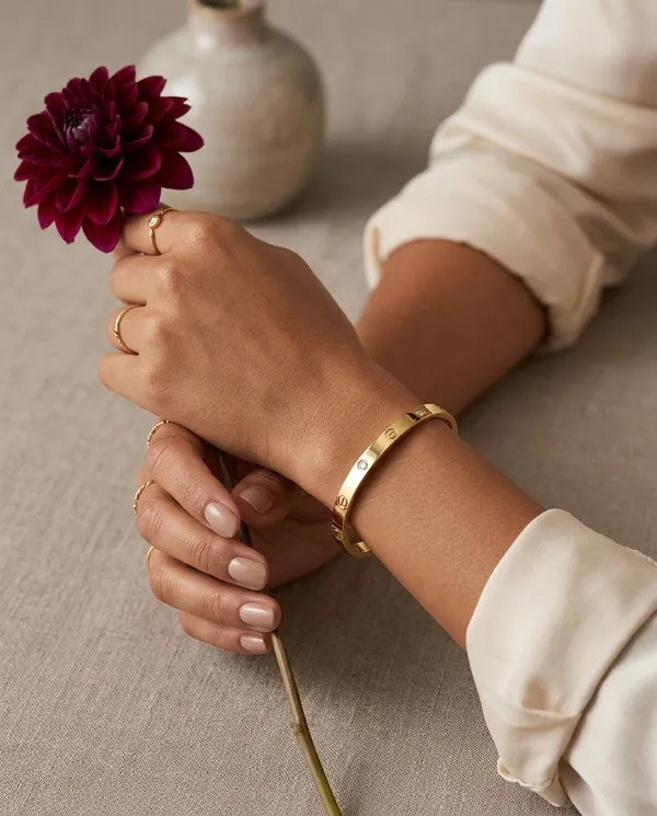 Gold_Brass_Crystal_Accent_Rivelle_Bracelet_For_Women