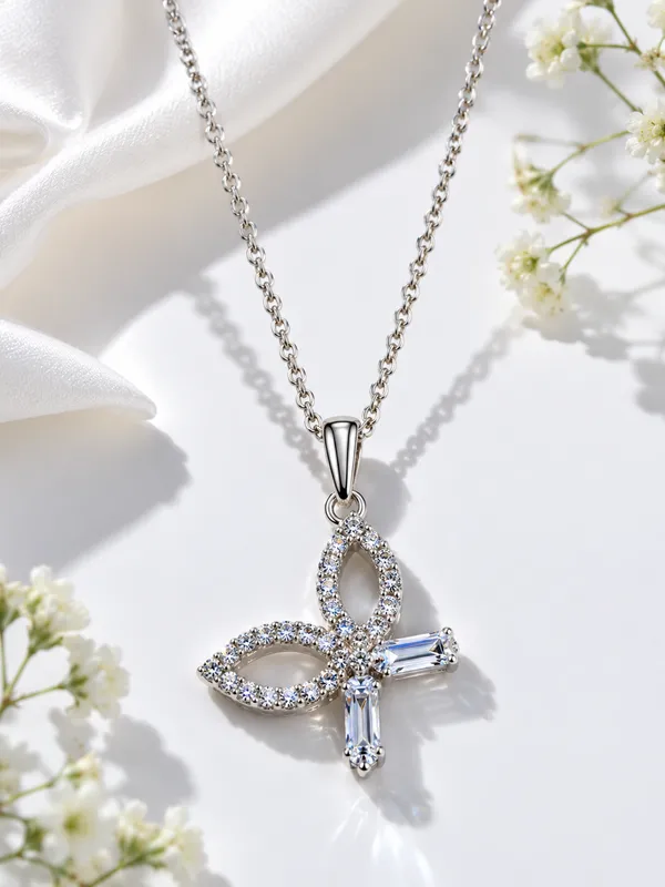 Silver_Brass_Butterfly_Crystal_Luna_Bloom_Pendant_For_Women