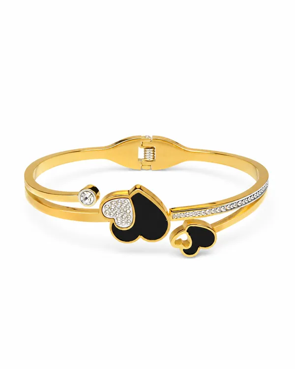 Gold_Brass_Crystal_Heart_Lustre_Love_Bracelet_For_Women