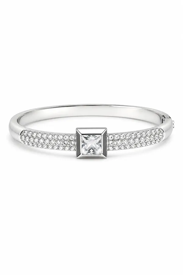 Silver_Brass_Princess_Cut_Pave_Stone_Zivah_Bracelet_For_Women