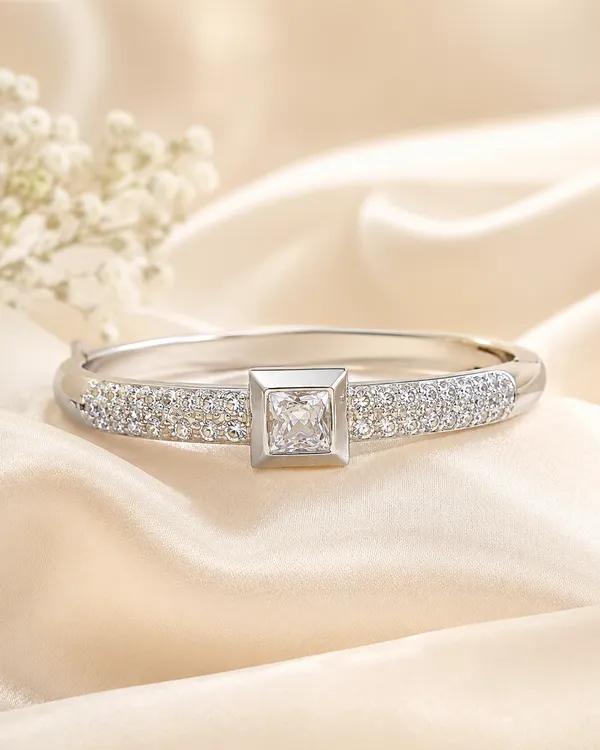 Silver_Brass_Princess_Cut_Pave_Stone_Zivah_Bracelet_For_Women