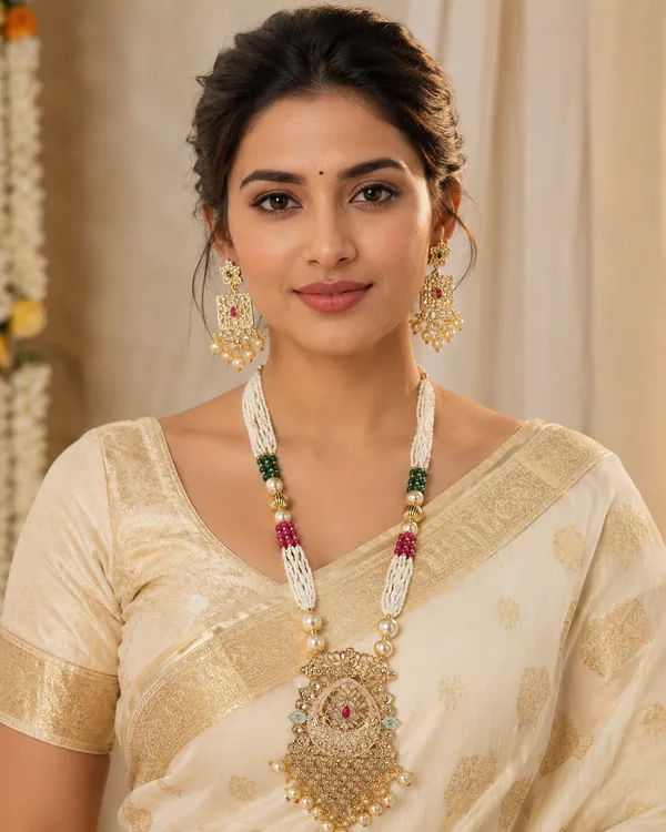 Gold_Brass_Pearl_Gemstone_Noor_Necklace_Set_For_Women