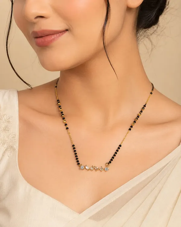 Diamond_line_Mangalsutra