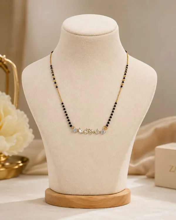 Diamond_line_Mangalsutra