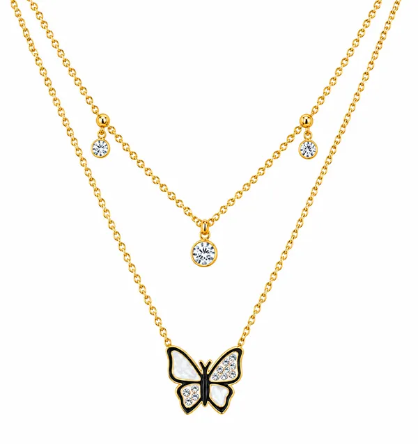 Korean_Double-layered_butterfly_pendant