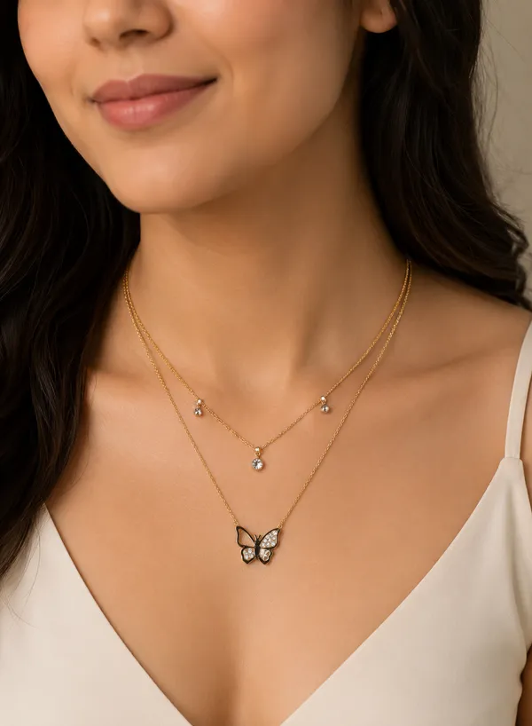 Korean_Double-layered_butterfly_pendant