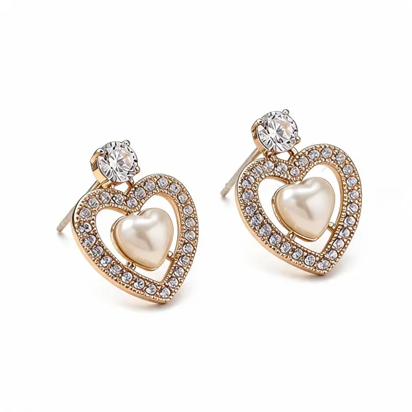 Gold_Brass_Heart_Pearl_Drop_Earrings_For_Women