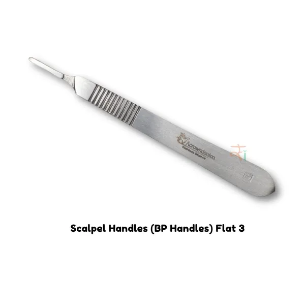 Scalpel_Handles_(BP_Handles)_For_No:_3_&_4_Variants:_Flat,_Round,_SI-DALILA