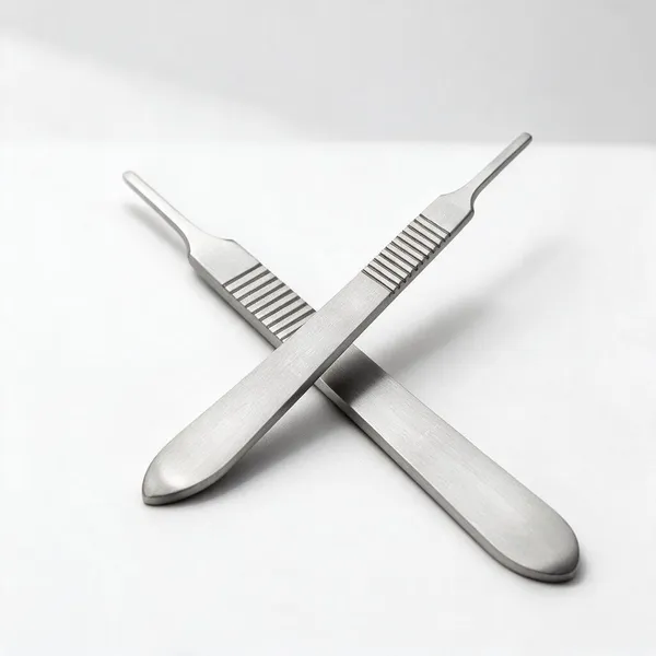 Scalpel_Handles_(BP_Handles)_For_No:_3_&_4_Variants:_Flat,_Round,_SI-DALILA