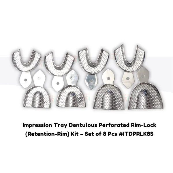 Impression_Tray_Dentulous_Perforated_Rim-Lock_(Retention-Rim)_Kit_–_Set_of_8_Pcs_#ITDPRLK8S