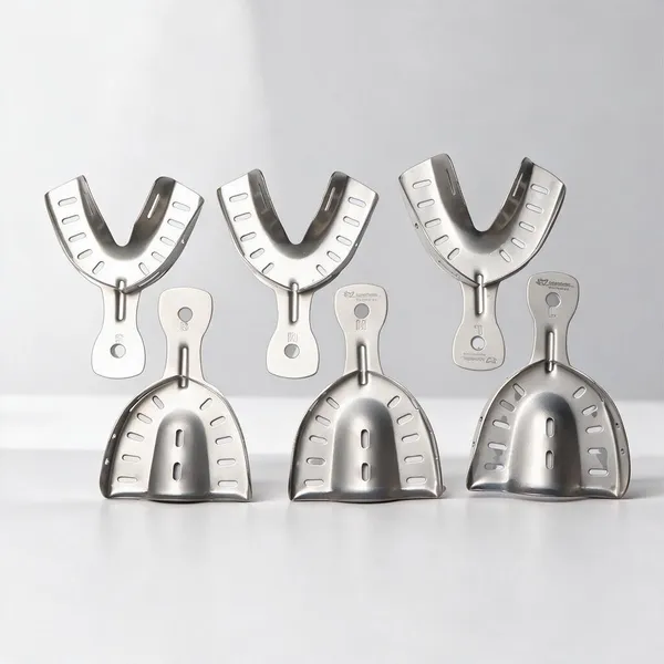 Premium_Deep_Impression_Trays_–_Dentulous_Perforated_Satin_Finish_Surface_Set_(6_Pcs)__Model:_DITDPK6P