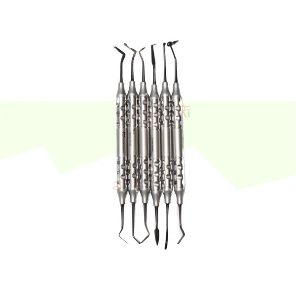 Composite_Filling_Instrument_Set_–_Black_DLC_Coated_(Anatomical_Hollow_Handle)_|_Set_of_6_Pcs_#CFIBDLCK6AH