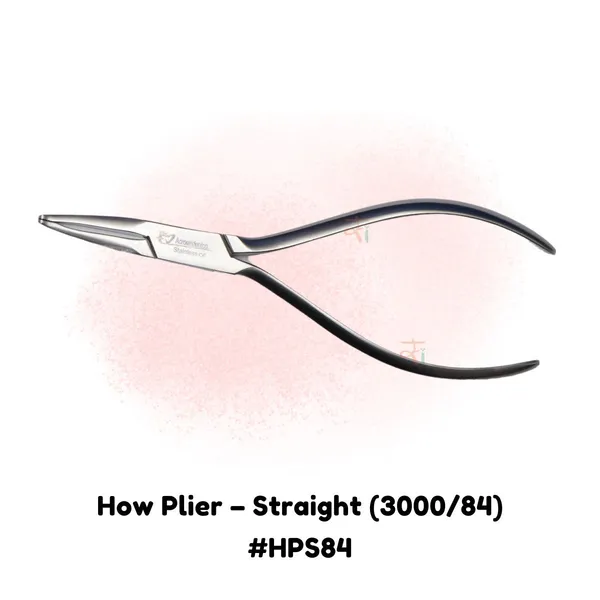 How_Plier_–_Straight_(3000/84)_#HPS84