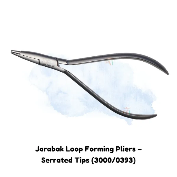Jarabak_Loop_Forming_Pliers_–_Serrated_Tips_(3000/0393)