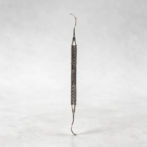 Gracey_Curette_Set_Of_7_Pcs_Ergonomic_Premium_Sandblasting_Handle_with_Cross_Serration_Handle_Pattern_#GCSK7HH