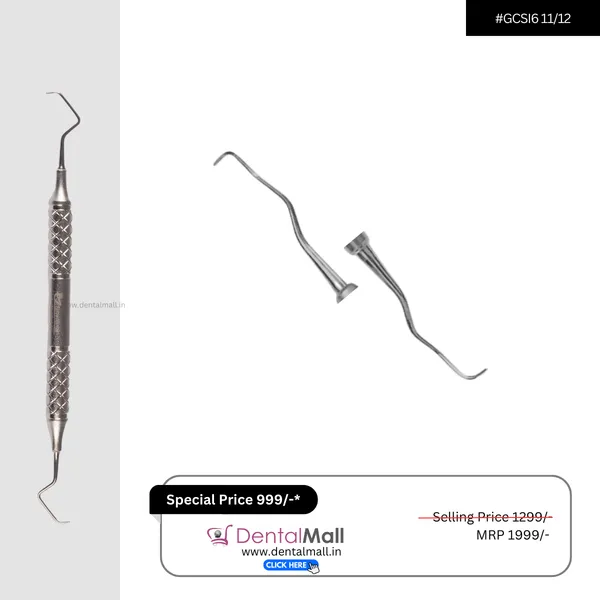 Gracey_Curette_Set_Of_7_Pcs_Ergonomic_Premium_Sandblasting_Handle_with_Cross_Serration_Handle_Pattern_#GCSK7HH